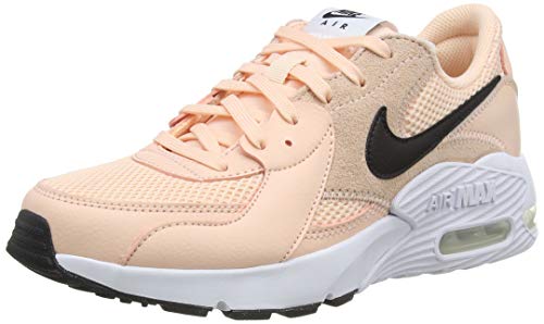 Nike Wmns Air MAX excee, Zapatillas para Correr Mujer, Washed Coral/White/Black, 39 EU