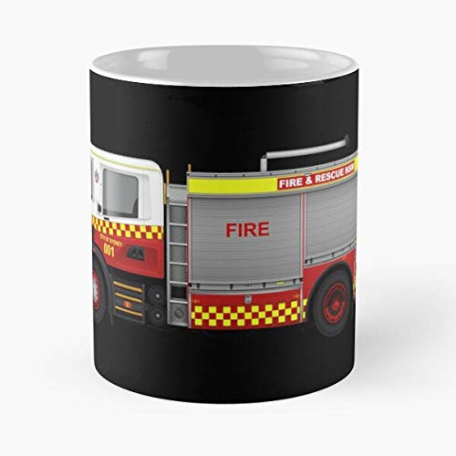 Nueva Sydney Gales Sur Australian Frnsw EMS Aussie EMT Firies Mejor Taza de café de cerámica de 11 oz Personalizar