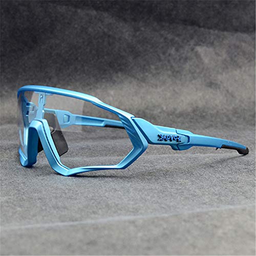 Original KAPVOE TR90 Hombres Mujeres Gafas de sol deportivas Fotocromáticas Polarizadas Nuevas gafas ciclismo correr Ciclismo al Adecuado para acampar todo tipo de formas de cara 15 colores (9)