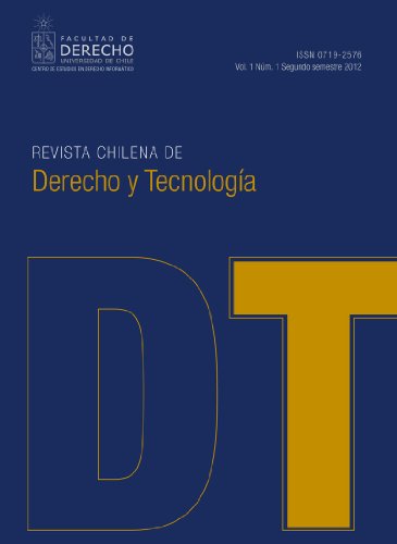 Revista Chilena de Derecho y Tecnología Vol. 1 Nro. 1