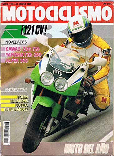 Revista Motociclismo No. 1197. Enero 1991