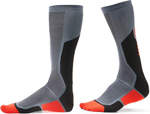 Revit Adventure Sock Charger Black-Red, Size 45-47 | FAR071-1200-45-47