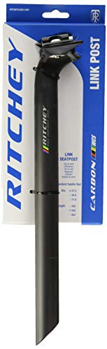 Ritchey WCS Link Flexlogic Carbon UD Matte 27,2 x 350 cm - Sillín Unisex para Adulto, Color Negro