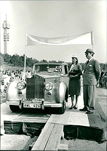Rolls Royce Silver Dawn 1954 at the Veteran Car Parade - Vintage Press Photo