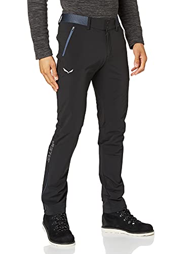 SALEWA Pedroc 3 DST M Reg Pnt Pantalones, Hombre, Black Out/3860, 50/L SALEWA Pedroc 3 DST M Reg Pnt Pantalones, Hombre, Black Out/3860, 50/L