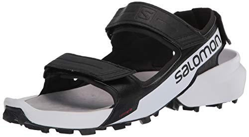 SALOMON Shoes Speedcross Sandal, Sandalias Unisex Adulto, Multicolor (Black/White/Black), 46 2/3 EU