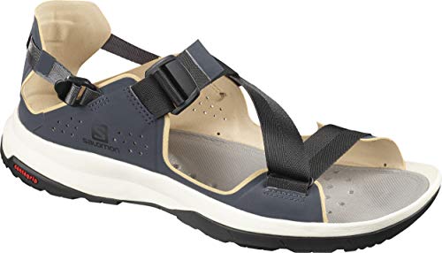 SALOMON Shoes Tech Sandal, Sandalias Unisex Adulto, Multicolor (India Ink/Black/Taos Taupe), 40 EU