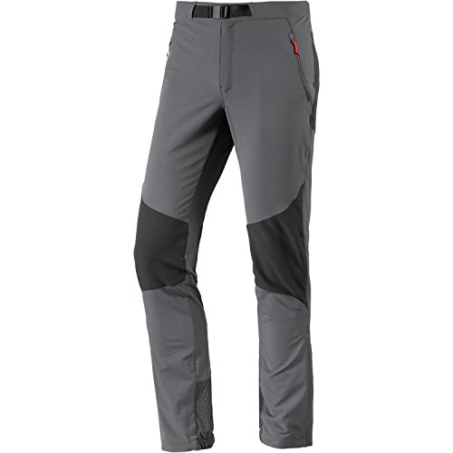 Salomon Wayfarer Mountain M Pantalones Largos, Hombre, Gris (Galet Grey/Black), 46