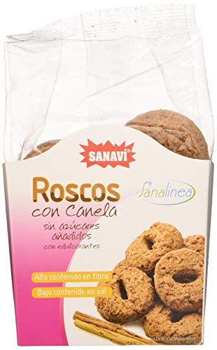 Sanavi Roscos De Canela S/A 200Gr 200 G Sin Azucar 100 g