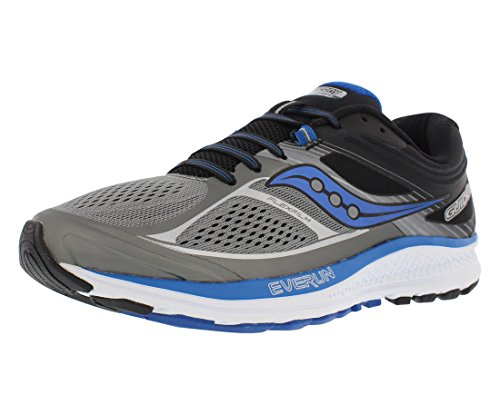 Saucony Guide 10 M - Zapatillas de Running para Hombre, Color Negro y Negro, Color Gris, Talla 44 EU Weit