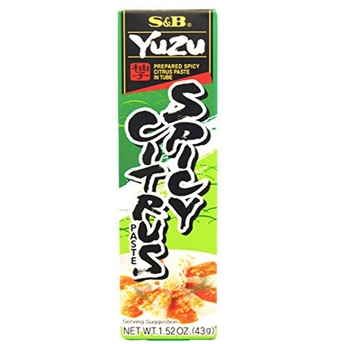 S&B Pasta de Yuzu Japonesa con 26% de Yuzu 40 g