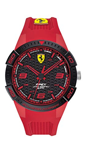 Scuderia Ferrari Reloj para de Cuarzo con Correa en Silicona 830748