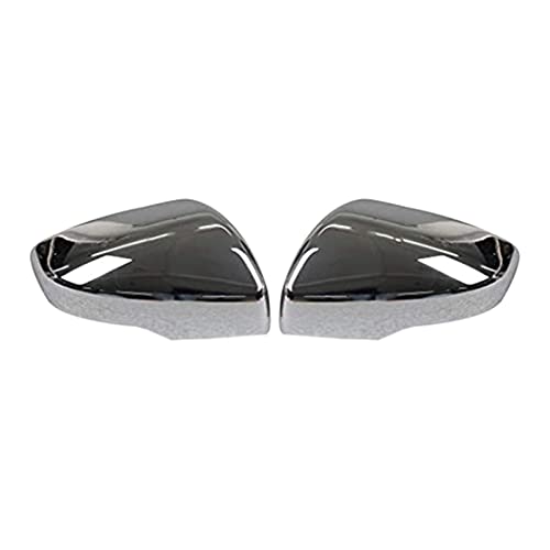 shiyi Chrome Car Retrovisor Espejo Cubierta Lateral Espejo Tapa Ajuste Ajuste para Subaru Forester 2019-2021 (Color : Silver)