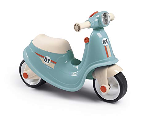 Smoby Moto Scooter Correpasillos Azul, con Llave de Contacto Mecánica, para Niños a Partir de 18 Meses (721006) Smoby Moto Scooter Correpasillos Azul, con Llave de Contacto Mecánica, para Niños a Partir de 18 Meses (721006)