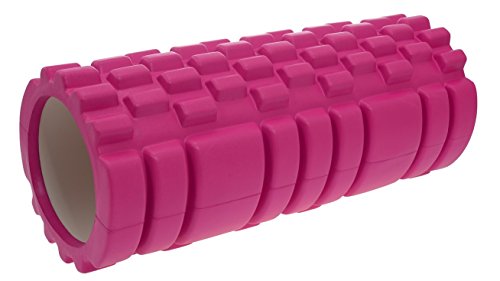 Sport Team Sportteam Lifefit - Rodillo de yoga A01, tamaño 33 x 14 cm, color rosa, turquesa, talla única