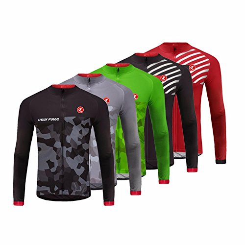 Uglyfrog 2017 Nueva Manga Larga Del Otoño De Los Hombres Maillots Camisetas De Ciclismo Bicicleta De Carretera Ropa