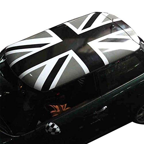 Victorious Automotive Gris Union Jack Vinilo para techo para Mini Cooper R56 Gris Union Jack