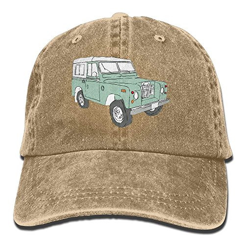 Vintage Land Rover Series - Sombreros de mezclilla de algodón lavado