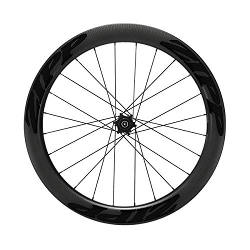 Zipp 404 - Freno de Disco sin cámara de Carbono Unisex, 6 Pernos 700C 177D, 24 radios Traseros Convertibles, liberación rápida y Rueda de Eje pasante A1 de 12 x 142 mm, calcomanía Negra, XDR