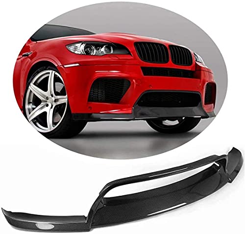 ABABABA Adecuado para BMW X6 M Bumper Sport Utility 4 Puertas 2010-2014 Fibra De Carbono CF Alerón Delantero De Barbilla, No Apto para Parachoques Estándar X6 ABABABA Adecuado para BMW X6 M Bumper Sport Utility 4 Puertas 2010-2014 Fibra De Carbono CF Alerón Delantero De Barbilla, No Apto para Parachoques Estándar X6