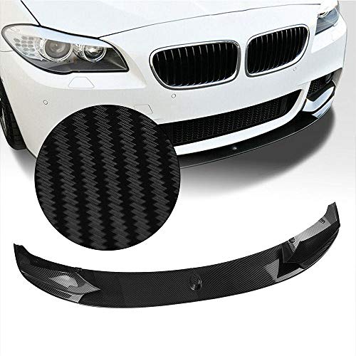 ABABABA Labio de Parachoque, Spoiler Frente Negro para BMW F10 5 Series M Sport 2011-2016 Fibra de Carbono Look Exterior DE CUCHO Exterior Trim Splitter LIP 2014 ABABABA Labio de Parachoque, Spoiler Frente Negro para BMW F10 5 Series M Sport 2011-2016 Fibra de Carbono Look Exterior DE CUCHO Exterior Trim Splitter LIP 2014