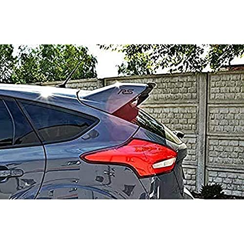 ABS Coche Alerón Trasero para Ford Focus MK3 RS, Car Rear Spoiler Cola Lip ala Accesorios, Auto Trunk Techo Decorativos