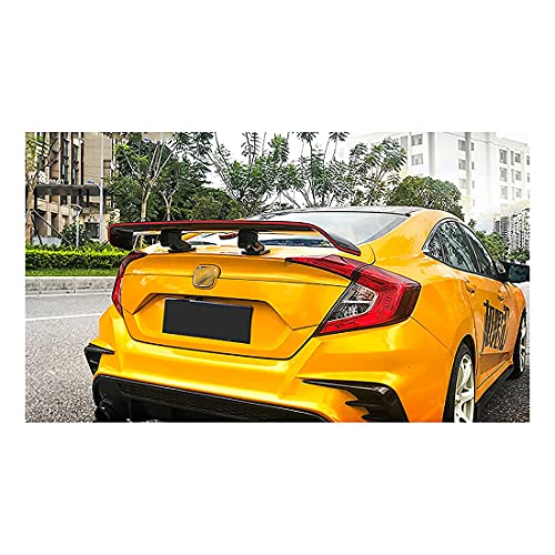 ABS Coche Alerón Trasero para Hon-Da Zehnte Generation Acc-ORD Ci-vic, Car Rear Spoiler Cola Lip ala Accesorios, Auto Trunk Techo Decorativos ABS Coche Alerón Trasero para Hon-Da Zehnte Generation Acc-ORD Ci-vic, Car Rear Spoiler Cola Lip ala Accesorios, Auto Trunk Techo Decorativos