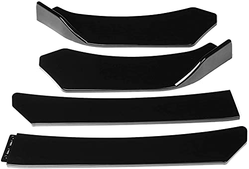 ABS Coche Parachoques Alerón Delantero Labio Spoiler para Mazda 3 6 CX3 CX5 CX4 MX5 RX8 BMW Audi Ford VW, Choque Splitter Difusor Del Cubierta Proteccion Kit Carrocería