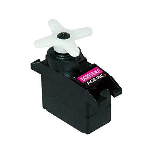 ACE RC Servo Micro Digi DC0915MG Engranajes metálicos, 1,9 kg / 60 ° 0,076sec ACE RC Servo Micro Digi DC0915MG Engranajes metálicos, 1,9 kg / 60 ° 0,076sec