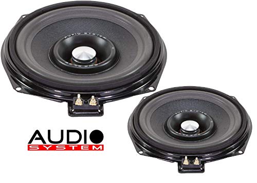 Audio System AX 08 BMW EVO 2 Subwoofer 20 cm compatible con modelos BMW E y F BMW 1 par
