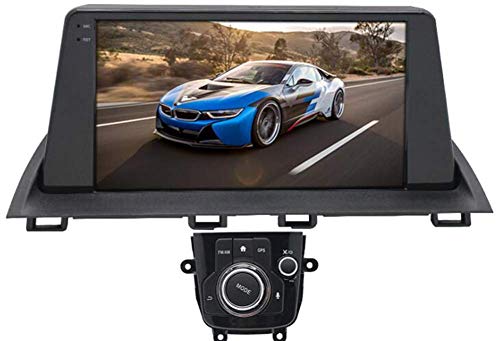 Autoradio Android Player GPS Navegación para Mazda 3 Axela 2013-2018, Soporte WiFi FM RDS Stereo/BT Llamadas de Manos Libres/Control de Volante/Carplay Autoradio Android Player GPS Navegación para Mazda 3 Axela 2013-2018, Soporte WiFi FM RDS Stereo/BT Llamadas de Manos Libres/Control de Volante/Carplay
