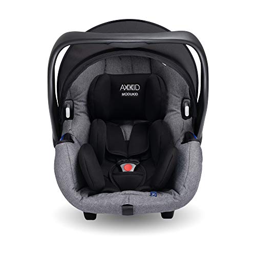 AXKID MODUKID INFANT Silla de Coche Grupo 0 y 1, Asiento de Automóvil para Niños de 0-13 Kg, Sillita para Coche, Silla de Coche de Bebé de 0 Meses hasta 1 Año (Gris) AXKID MODUKID INFANT Silla de Coche Grupo 0 y 1, Asiento de Automóvil para Niños de 0-13 Kg, Sillita para Coche, Silla de Coche de Bebé de 0 Meses hasta 1 Año (Gris)