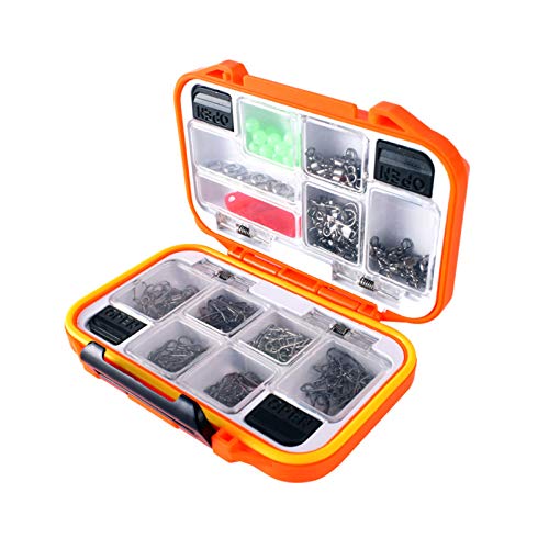 CFtrum 191 pcs/Mangas Set Kit de Aparejos de Pesca de Carpas con emerillones/Ganchos//Tubos de Goma/Clips de Plomo/Cuentas/Aparejos de Pelo/Cabello Extender Tapones Set CFtrum 191 pcs/Mangas Set Kit de Aparejos de Pesca de Carpas con emerillones/Ganchos//Tubos de Goma/Clips de Plomo/Cuentas/Aparejos de Pelo/Cabello Extender Tapones Set