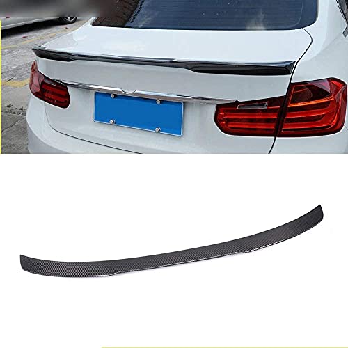 Coche ABS Fibra Carbono Alerón Trasero, para BMW 3er F30 / F80 M3 Limousine 2012-2017 Trasero Techo Maletero Spoiler Cola Lip Spoiler