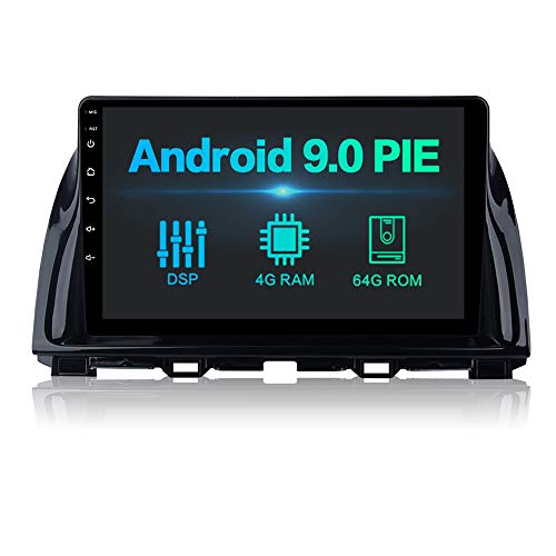 Dasaita 10.2" Android 10.0 Radio Bluetooth para Coche Integrado Carplay para Mazda CX-5 CX5 2013-2015 Autoradio con GPS 4G/64G Soporte WiFi Dab+ FM/Am Mandos de Volante USB