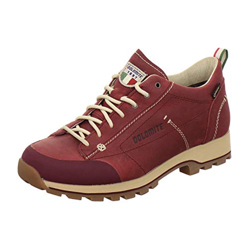 Dolomite, Zapato Cinquantaquattro Low FG W GTX Mujer, Burgundy Red, 39 1/3 EU