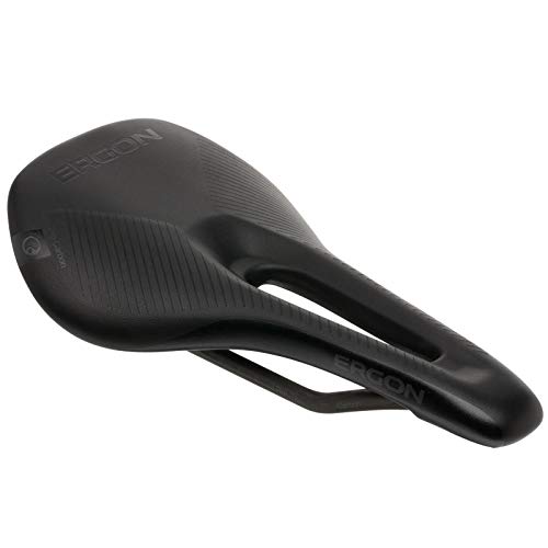 Ergon SR Pro Carbon - Sillín de Bicicleta para Mujer, Color Negro, M/L