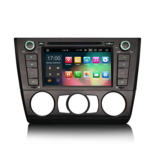 ERISIN 7 Pulgadas Android 10.0 Autoradio para BMW 1 Series E81 E82 E88 Soporte GPS Sat Nav Carplay Android Auto DSP Bluetooth WiFi Dab + TPMS 8-Core 4GB RAM + 64GB ROM ERISIN 7 Pulgadas Android 10.0 Autoradio para BMW 1 Series E81 E82 E88 Soporte GPS Sat Nav Carplay Android Auto DSP Bluetooth WiFi Dab + TPMS 8-Core 4GB RAM + 64GB ROM
