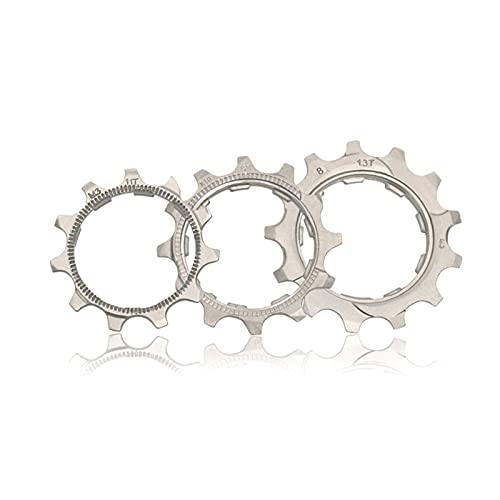 FYLYHWY 1 unids Cassette de Bicicleta Cog Reader Bike MTB 8 ​​9 10 11 Velocidad 11T 12T 13T Piezas de Rueda Libre para Cassette de Fit for SRAM Compatible (Color : Road 11S 11T)