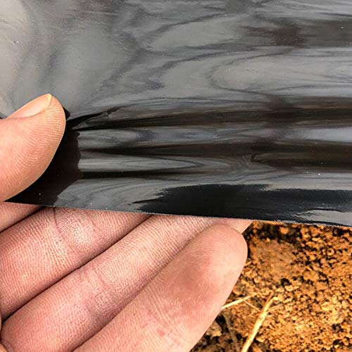 HAIZHEN Velas de Sombra Pajote Negro, sembradoras biodegradables, mantillo de Papel para Plantar, aterrizar para Patio, césped y jardín (Size : 1.5×400m)