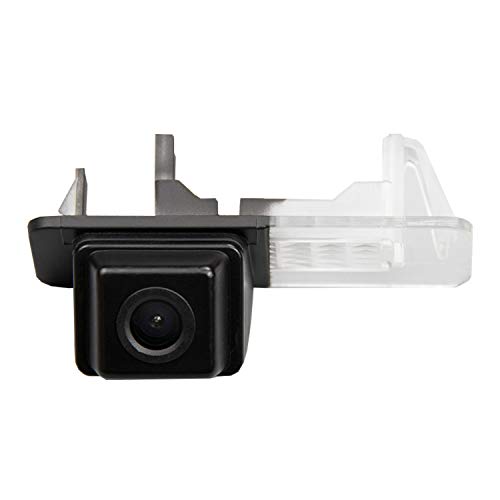 HD 720p Backup Cámara de aparcamiento reversa para monitores universales (RCA) (Color: Negro) para Mercedes Fortwo/Smart ED/Smart 451/Smart fortwo 2007-2014