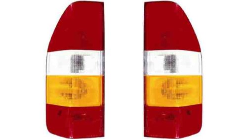 Iparlux 16509031 – Piloto trasero izquierdo, Sin Portalámparas, Ambar-Blanco-Rojo