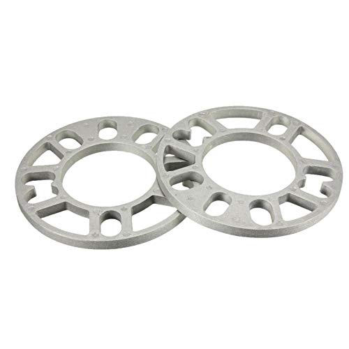 L-xia-mzj 2PCS 3/5 / 8/10 mm Universal aleación de Aluminio separadores de Rueda Shims Placa for 4/5 espárrago de Rueda 4x100 4x114.3 5x100 5x108 5x120 5x114.3 (Color : 5mm) L-xia-mzj 2PCS 3/5 / 8/10 mm Universal aleación de Aluminio separadores de Rueda Shims Placa for 4/5 espárrago de Rueda 4x100 4x114.3 5x100 5x108 5x120 5x114.3 (Color : 5mm)