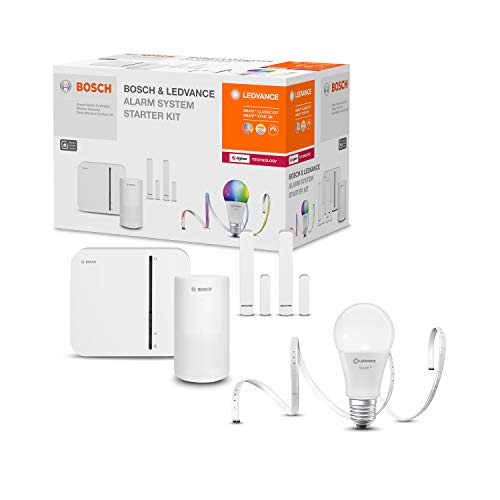 LEDVANCE LEDVANCE & Bosch Smart Home SH ALARM Kit ZB FLEX 3P 2X1 LDVBO, Rgbw