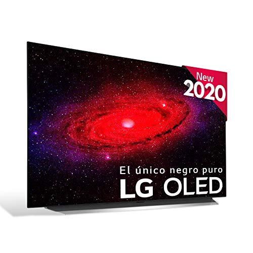 LG OLED48CX6LB - Smart TV 4K OLED 122 cm, 48" con Inteligencia Artificial, Serie C, Procesador Inteligente Alpha9 Gen3, Deep Learning, 100% HDR, Dolby Vision/ATMOS, HDMI 2.1