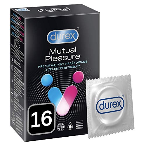 Mega Pack de 16 preservativos masculinos Durex Performax Intense (clímax mutuo) con benzocaína