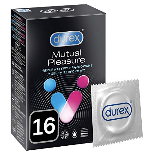 Mega Pack de 16 preservativos masculinos Durex Performax Intense (clímax mutuo) con benzocaína Mega Pack de 16 preservativos masculinos Durex Performax Intense (clímax mutuo) con benzocaína