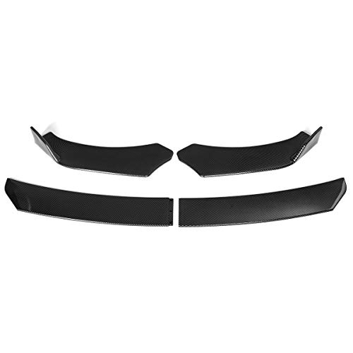 NADAENQ Difusor Spoiler, para Mazda 3 Axela 6 ATENZA 2 3 5 6 CX 3 4 5 MX5 RX8 Miata 323 626 RX7 RX8 4PCS Splitter de Parachoques del Labio Delantero del Coche,Carbon Fiber Look NADAENQ Difusor Spoiler, para Mazda 3 Axela 6 ATENZA 2 3 5 6 CX 3 4 5 MX5 RX8 Miata 323 626 RX7 RX8 4PCS Splitter de Parachoques del Labio Delantero del Coche,Carbon Fiber Look