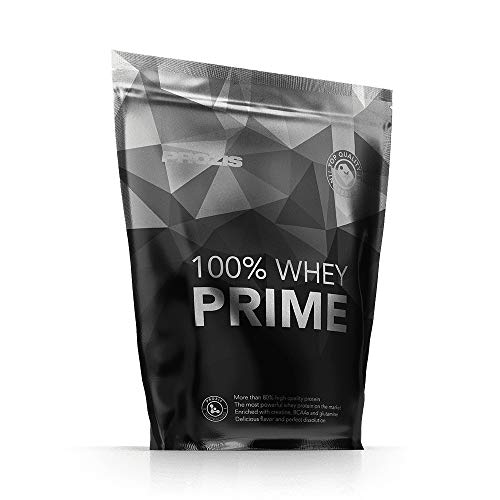 Prozis 100% Whey Prime 2.0 Suplemento Puro en Polvo, con un Perfil Completo de Aminoácidos y Rico en BCAA, Chocolate y Avellanas - 1000 g Prozis 100% Whey Prime 2.0 Suplemento Puro en Polvo, con un Perfil Completo de Aminoácidos y Rico en BCAA, Chocolate y Avellanas - 1000 g