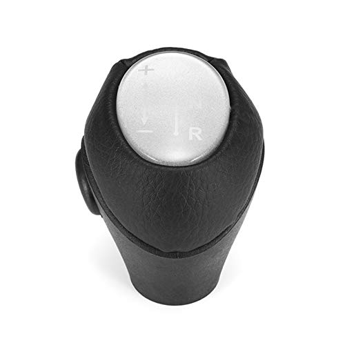 RJJX Coche Gear Shift Knob Styling automático Vehículo automático Stick Fit para Benz Smart City-Coupe 450 FORTWO Cabrio Coupe Roadster 450 451 (Color Name : Silver)